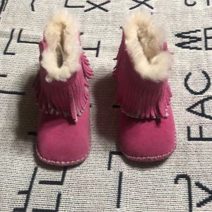 Pink Ugg Mocs
